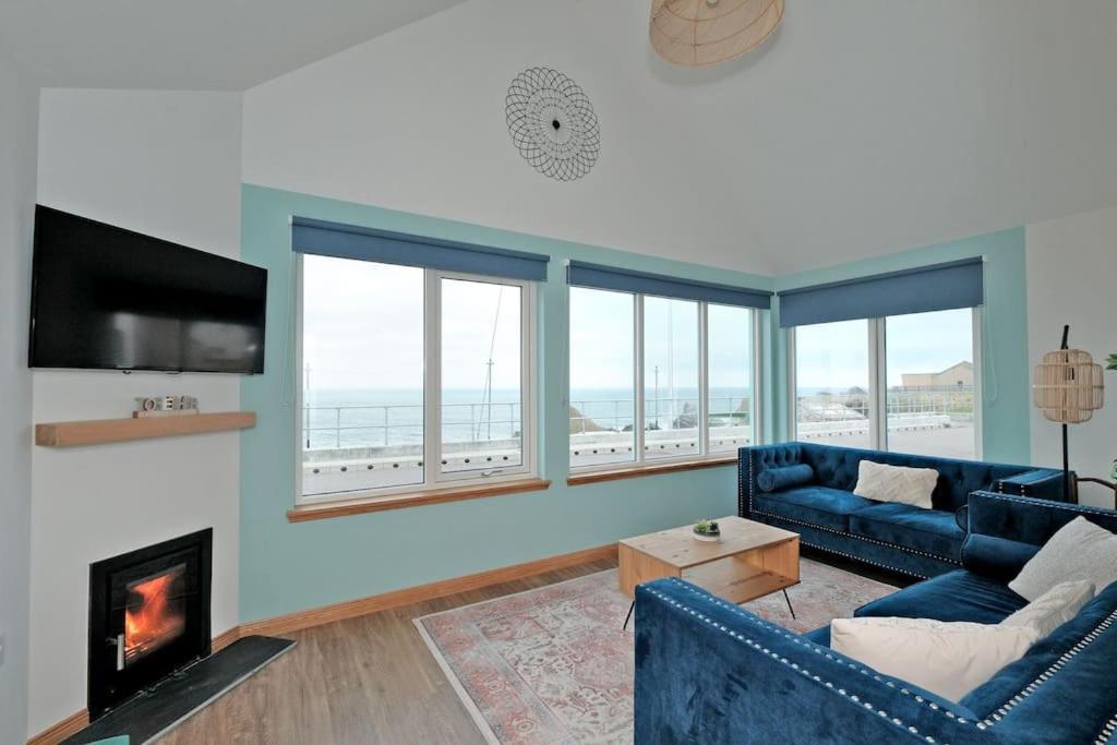 Cliff Top Cottage With Sea Views Portknockie Exterior foto